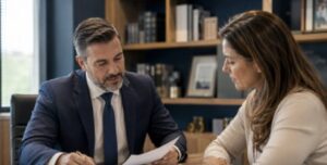 Advogado cível orientando cliente sobre usucapião, inventário e contratos em Jundiaí